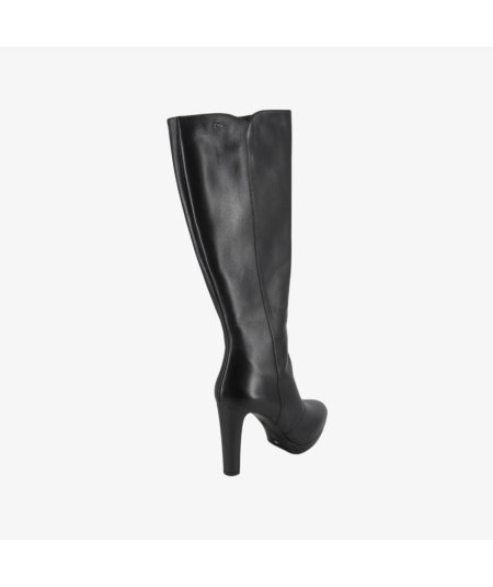 NeroGiardini I410982D - Stivale da Donna in Pelle con Tacco e Platò