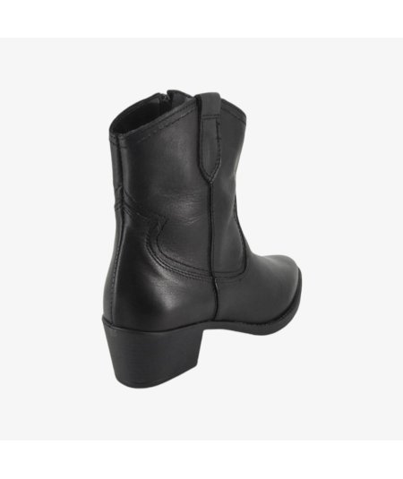 Nila Nila NNT24040 Tronchetto Texano da Donna in Pelle