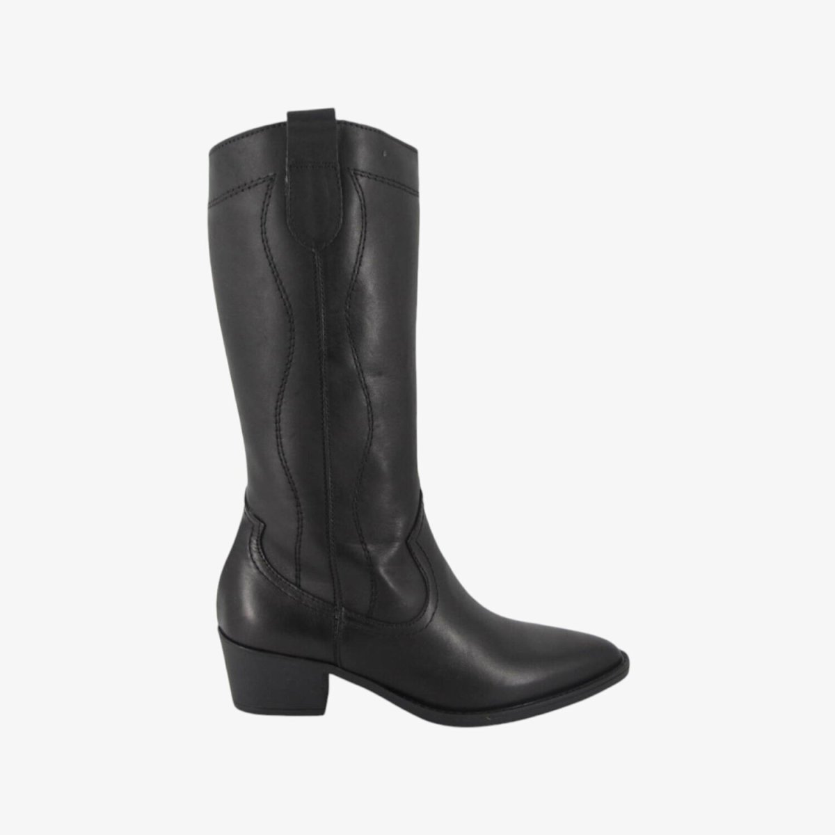 Nila Nila NNT24042 Stivale Texano da Donna in Pelle