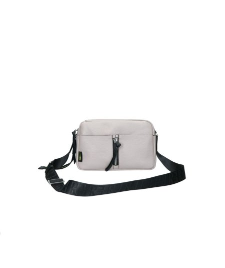 Rebelle Alyssa - Borsa a Tracolla in Pelle Lisca con Doppia ZIP