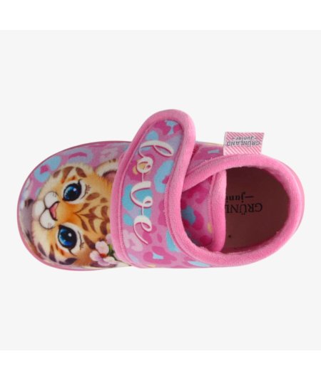Grunland Daly Pantofola con Stampa da Bambina