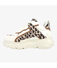 Buffalo Cld Echo Sneakers Donna con stampa leopardata