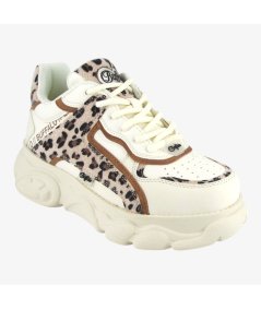 Buffalo Cld Echo Sneakers Donna con stampa leopardata