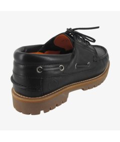 Lumberjack Newton, Scarpe da Barca Uomo Nera