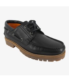 Lumberjack Newton, Scarpe da Barca Uomo Nera