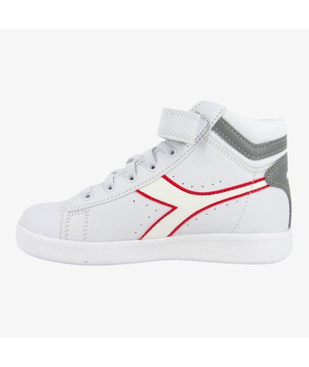 Diadora Game P High PS - Scarpa Sportiva Alta da Bambino con Strap