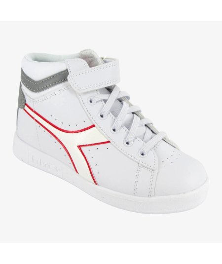 Diadora Game P High PS - Scarpa Sportiva Alta da Bambino con Strap