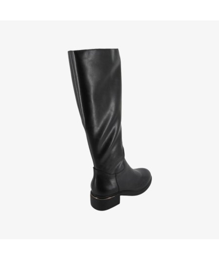 Francesco Moliano B17-04A - Stivale da Donna con Tacco Largo da 3,5Cm