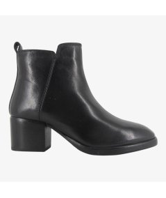 CafèNoir C1GA4332 - Stivaletto Chelsea in Pelle da Donna con Tacco Largo