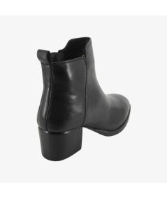 CafèNoir C1GA4332 - Stivaletto Chelsea in Pelle da Donna con Tacco Largo