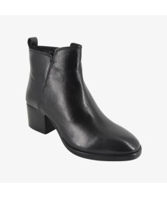 CafèNoir C1GA4332 - Stivaletto Chelsea in Pelle da Donna con Tacco Largo