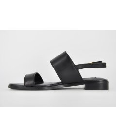 Liu Jo Erin 3 - Sandalo da Donna in Pelle Nero con Fibbia