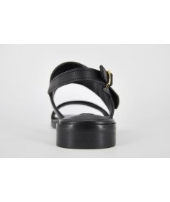 Liu Jo Erin 3 - Sandalo da Donna in Pelle Nero con Fibbia