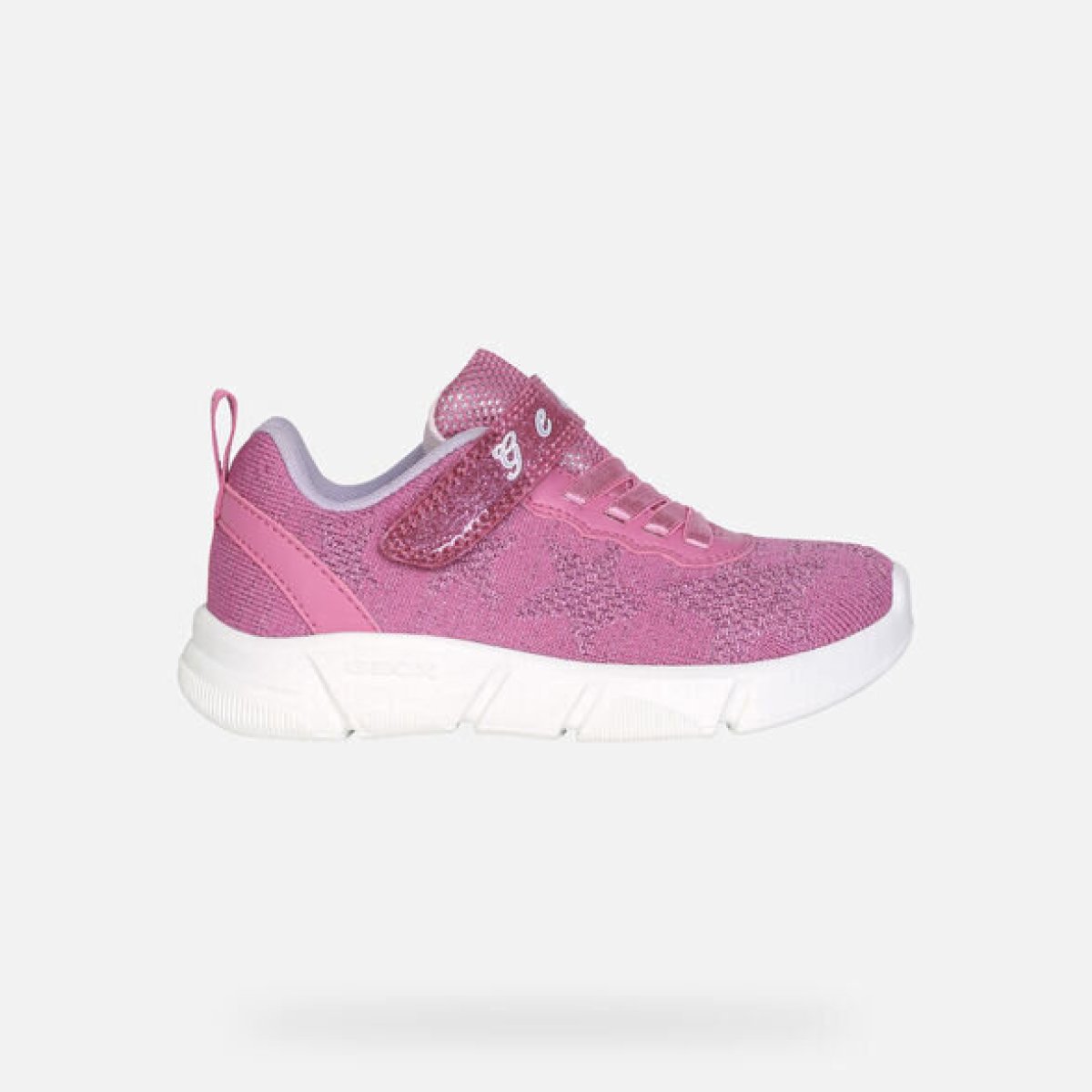Geox scarpa sneaker bambina Aril Bimba Fuxia/Lilla