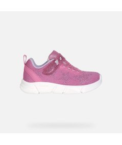 Geox scarpa sneaker bambina Aril Bimba Fuxia/Lilla