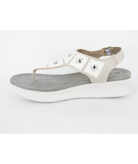 Inblu DV-17 diva sandalo  infradito da donna Ghiaccio