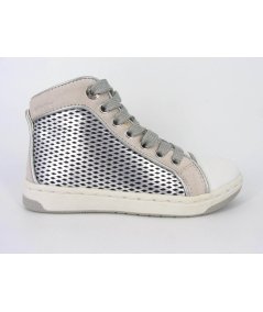 Geox J Creamy E Pearl.GBK Suede Scarpa Bambina