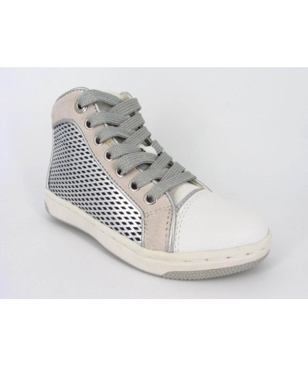 Geox J Creamy E Pearl.GBK Suede Scarpa Bambina