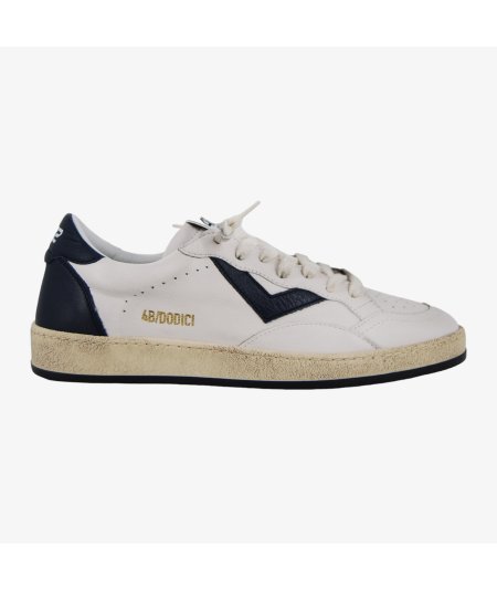 4B12 Play New U28 - Sneakers Uomo in Pelle con Effetto Sporco