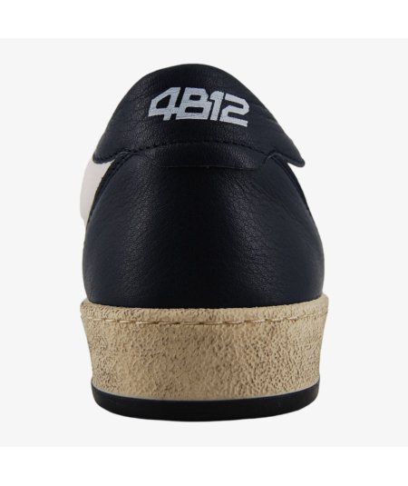 4B12 Play New U28 - Sneakers Uomo in Pelle con Effetto Sporco