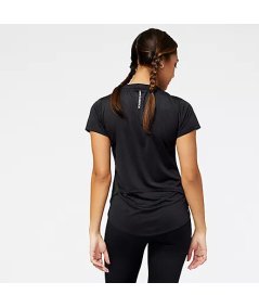 New Balance WT23222BK Accelerate Short Sleeve Top