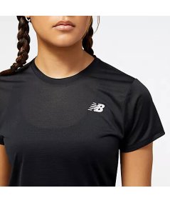 New Balance WT23222BK Accelerate Short Sleeve Top