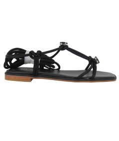 Guess Satien - Sandali in stile Schiava da Donna Total Black