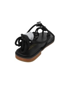 Guess Satien - Sandali in stile Schiava da Donna Total Black