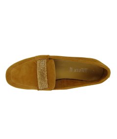 Cafè Noir C1EG6000 - Mocassino da Donna in Camoscio Giallo