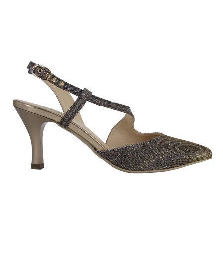 NeroGiardini E307010DE - Chanel da Donna Glitterato con Tacco a Spillo 65