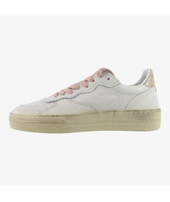 4B12 Hyper D815 - Sneakers Donna con Logo Glitter e Suola Sporcata