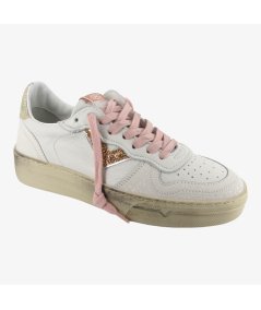 4B12 Hyper D815 - Sneakers Donna con Logo Glitter e Suola Sporcata
