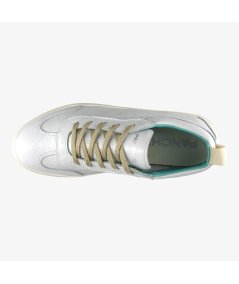 Panchic P08 - Sneakers Casual da Uomo in Pelle Total Whhite Effetto Sporco