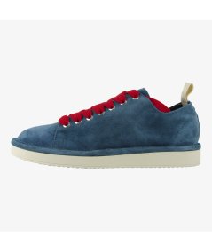 Panchic P01 - Sneakers Casual da Uomo in Camoscio Blu