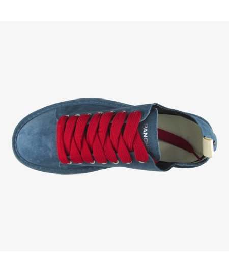 Panchic P01 - Sneakers Casual da Uomo in Camoscio Blu