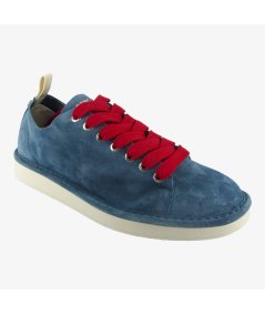 Panchic P01 - Sneakers Casual da Uomo in Camoscio Blu
