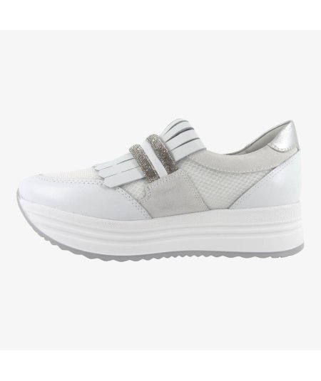 NeroGiardini E409816D - Sneakers Platform da Donna senza Lacci