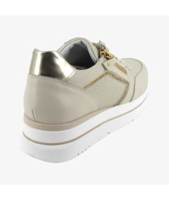 NeroGiardini E409831D - Sneakers Platform da Donna con ZIP