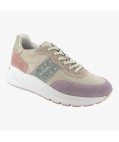NeroGiardini E409851D - Sneakers Multicolor in Camoscio da Donna