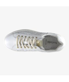 NeroGiardini E409915D - Sneakers da Donna in Pelle Total White