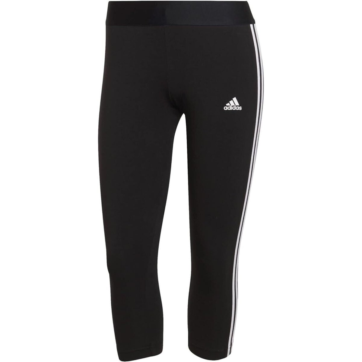 adidas - Essentials 3-Stripes 3/4 Length Leggings Donna
