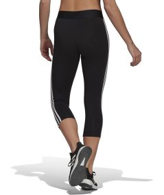 adidas - Essentials 3-Stripes 3/4 Length Leggings Donna