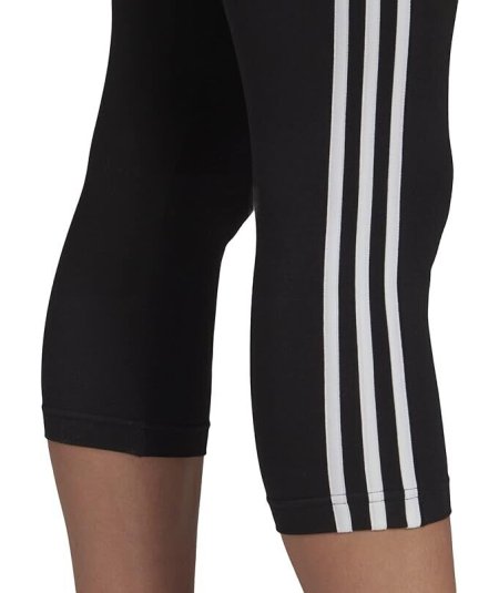 adidas - Essentials 3-Stripes 3/4 Length Leggings Donna
