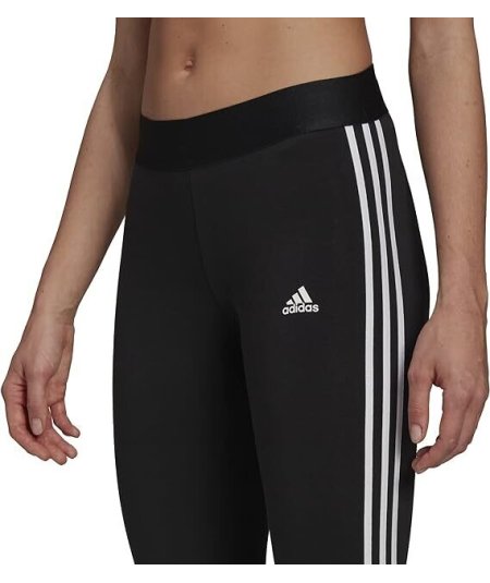 adidas - Essentials 3-Stripes 3/4 Length Leggings Donna