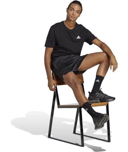 Adidas Essentials Single Jersey Embroidered Small Logo