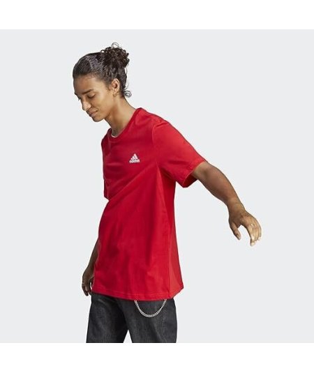 Adidas Essentials Single Jersey Embroidered Small Logo, T-Shirt Uomo