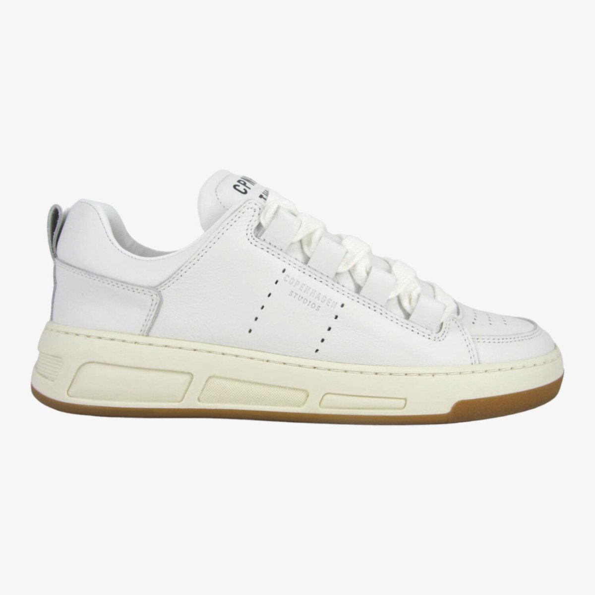 Copenaghen CPH213 - Sneakers Casual da Donna in Pelle Bianca