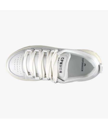 Copenaghen CPH213 - Sneakers Casual da Donna in Pelle Bianca