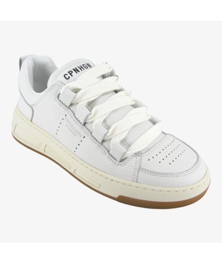 Copenaghen CPH213 - Sneakers Casual da Donna in Pelle Bianca