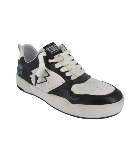 Lotto Hoop Strars 1 - Sneakers Sportiva da Uomo in Pelle in Stile Skate